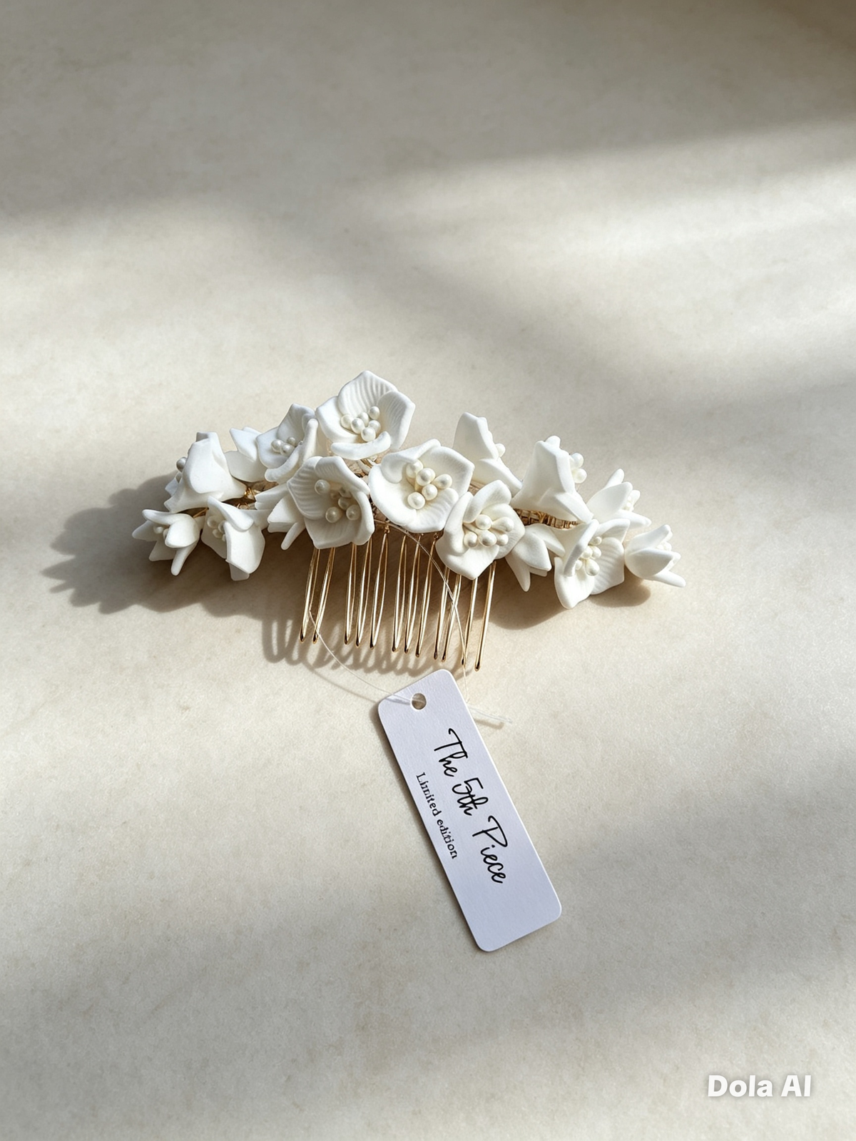 Pearl Blossom Bridal Hair Comb — Limited Edition