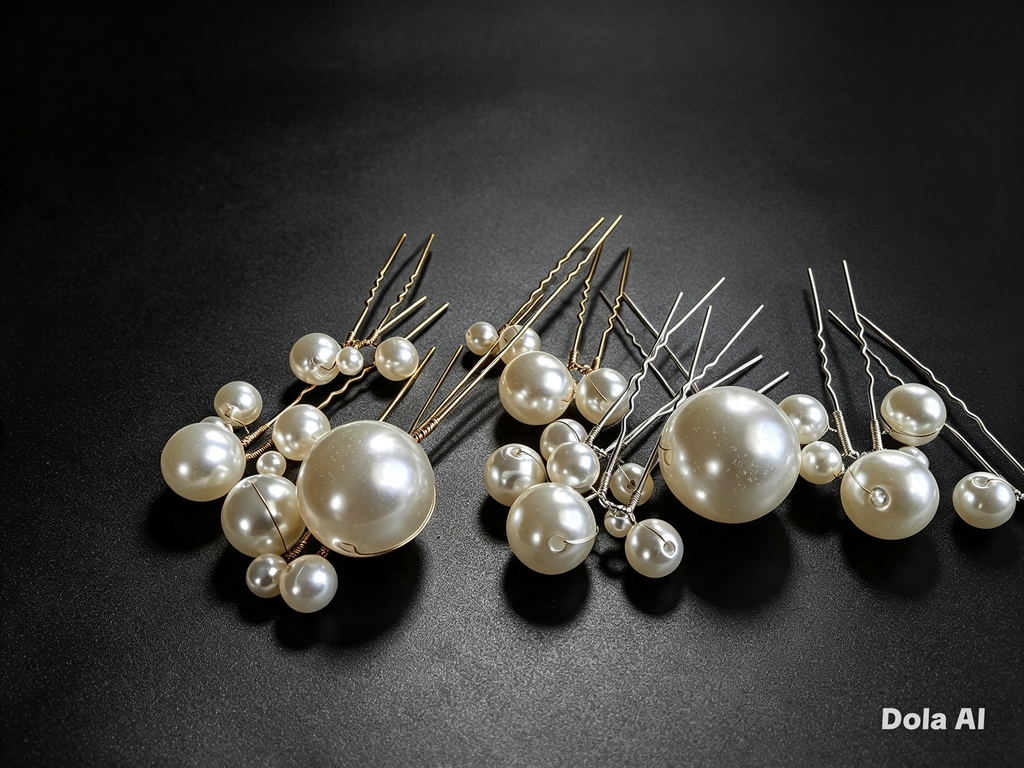 Luxury Pearl Hair Pins — Set of 3 • Limited Edition ✨ FREE GIFT