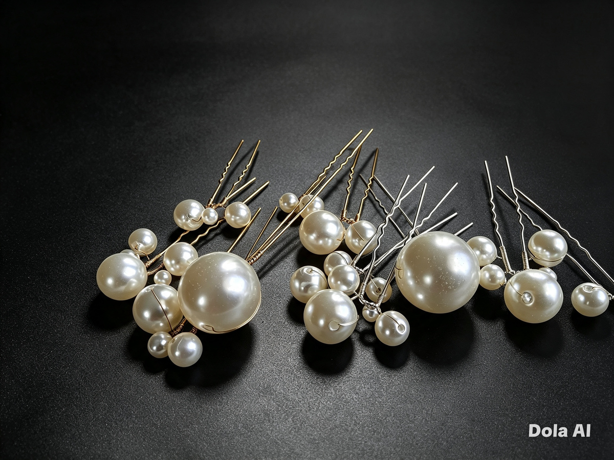 Luxury Pearl Hair Pins — Set of 3 • Limited Edition ✨ FREE GIFT