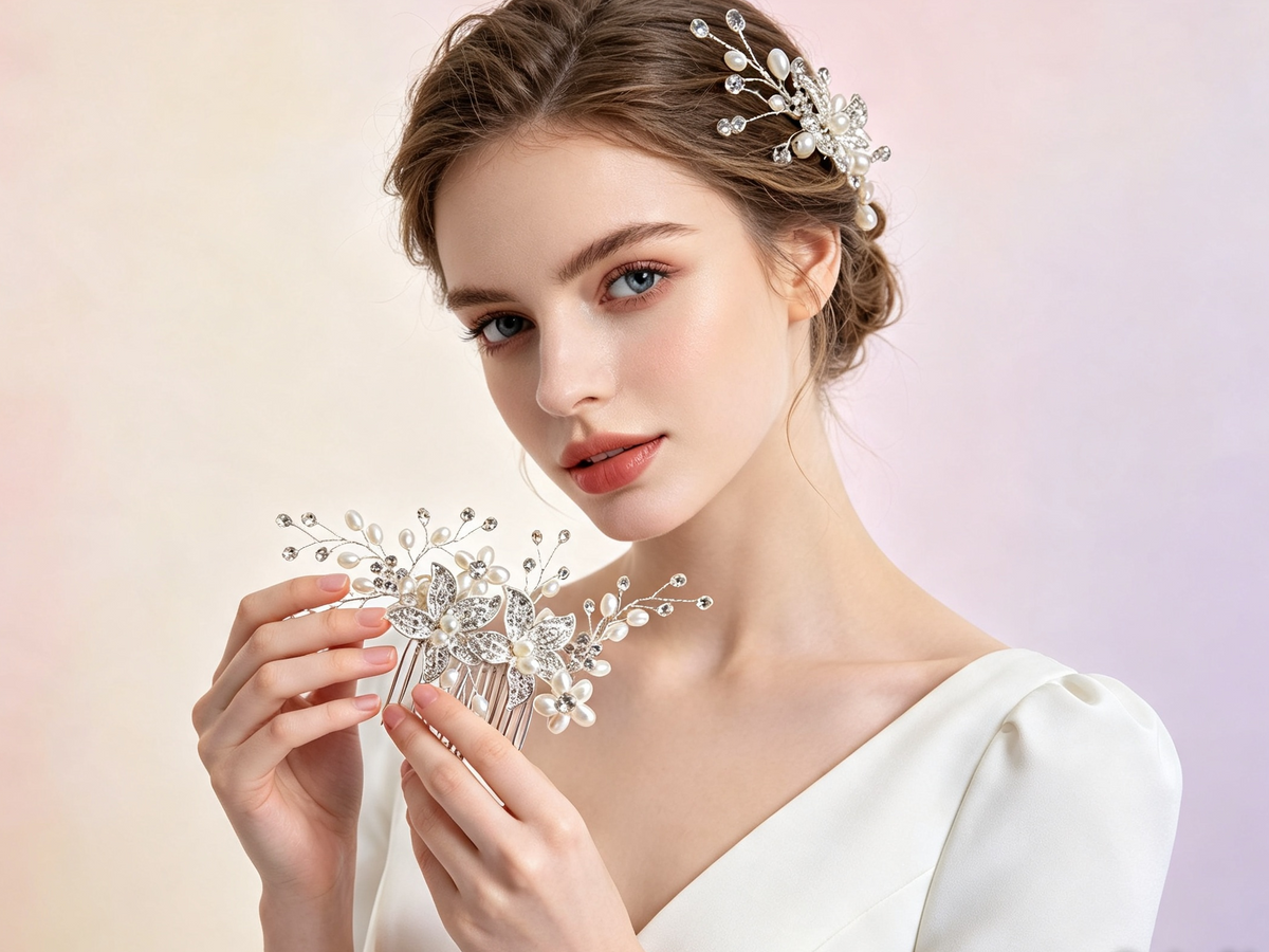 ✨ ENCHANTED CRYSTAL ORCHID COMB