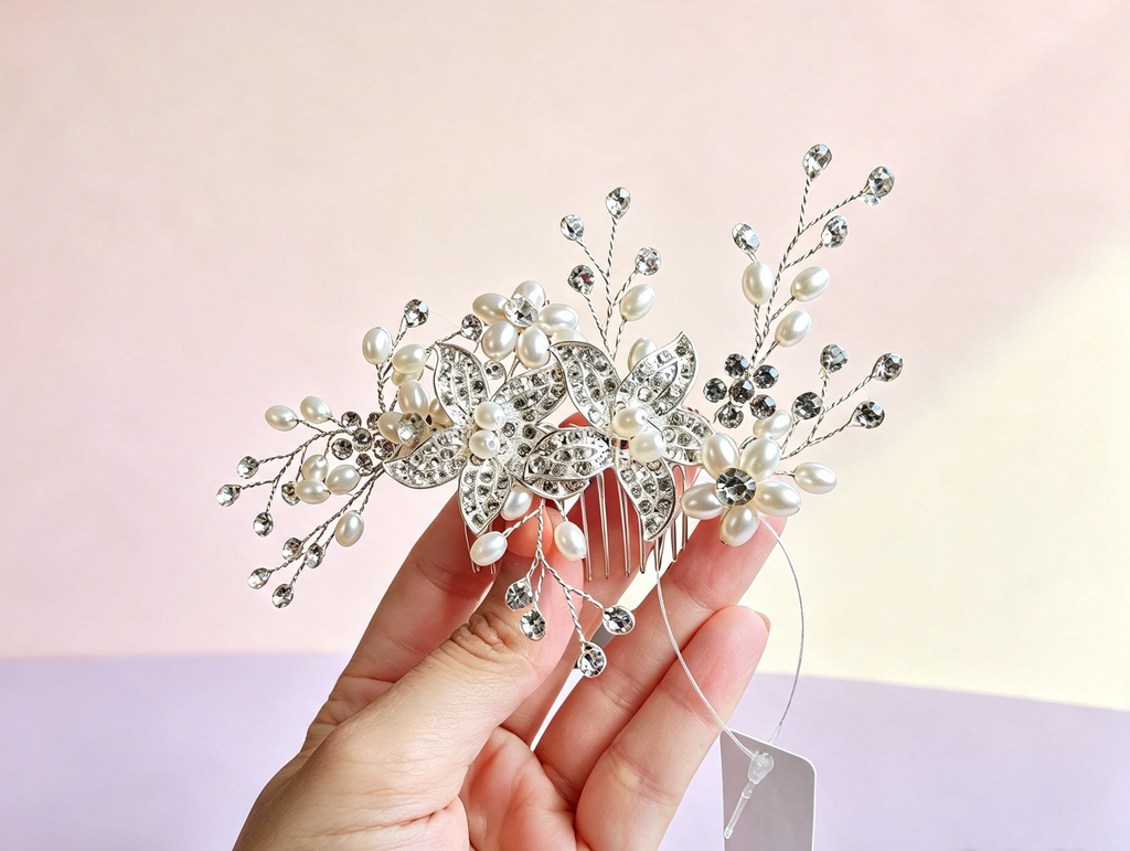 ✨ ENCHANTED CRYSTAL ORCHID COMB