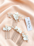 Bridal Pearl Floral Hair Set — Luxury Limited Edition